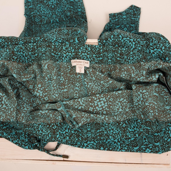 ColdWater Creek Natural Fit Pants Flowy sz 24 3X - Picture 6 of 7